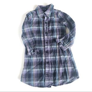 Gap plaid dress